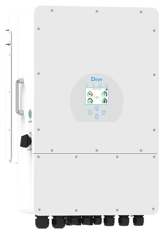 Three Phase Hybrid Inverter | 5-12kW | 2 MPPT | LV Battery Supported